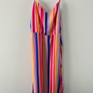 Multi colored maxi dress